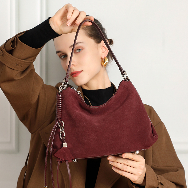 HIFASHION Trendy Süet Deri Hob - Women Bags 2026 Trends incelemesi ve fiyatı