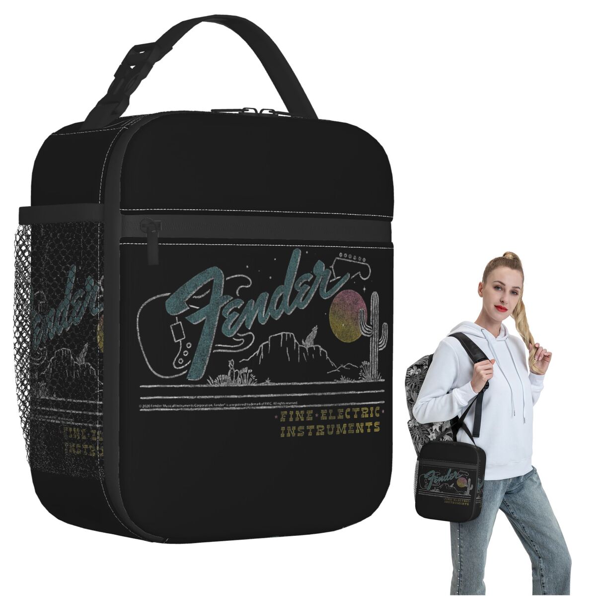 Şirket 90'lar Caz Fender Gitar - Women Bags Company incelemesi ve fiyatı