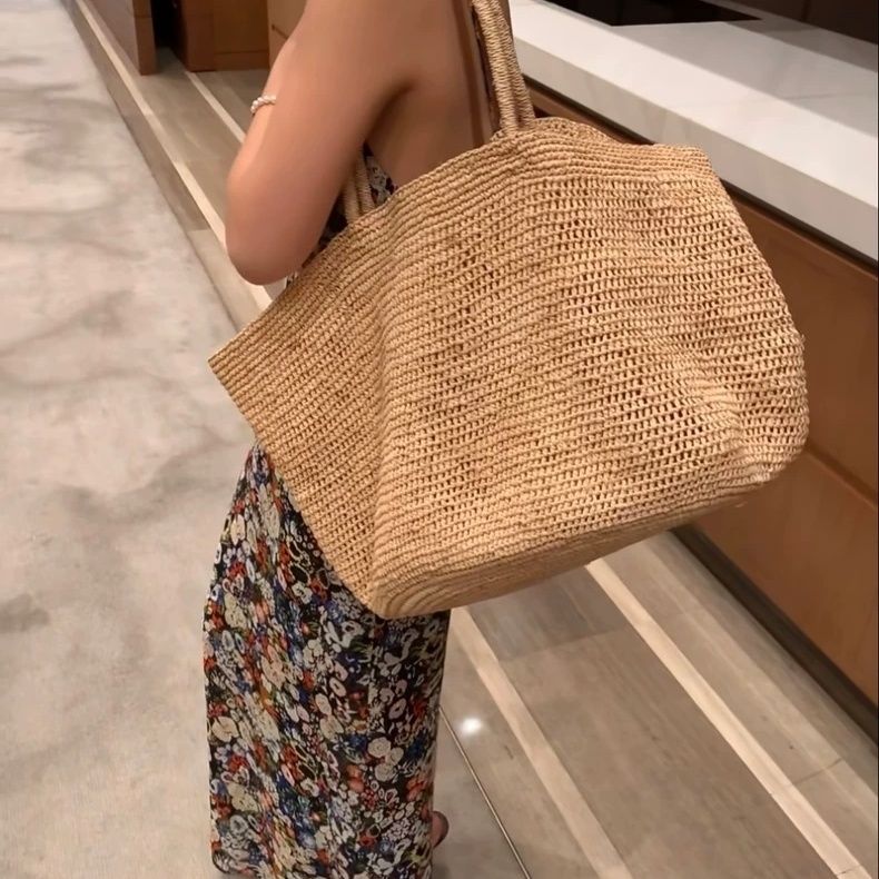 Doğal Hasır Rafya Çantalar Omu - Women'S Raffia Bags incelemesi ve fiyatı