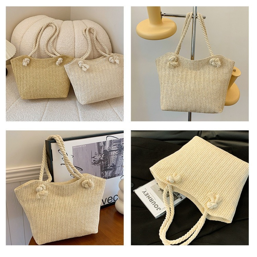 Yeni Yazlık Plaj Çantası Büyük - Women'S Raffia Bags incelemesi ve fiyatı