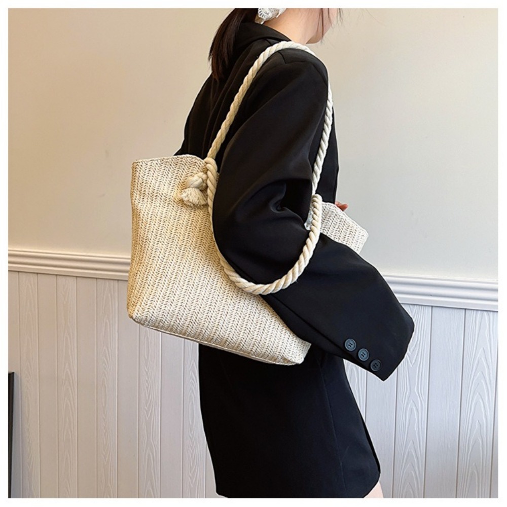 Yeni Yazlık Plaj Çantası Büyük - Women'S Raffia Bags incelemesi ve fiyatı